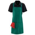 Augusta Medical Systems Llc Augusta 5965A Full Width Apron With Pockets; Dark Green - All 5965A_Dark Green_ALL